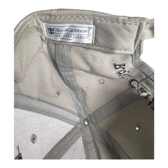 Royal Carribbean‎ Vision of the Seas Ball Cap/Hat One Size Gray - Picture 4 of 5